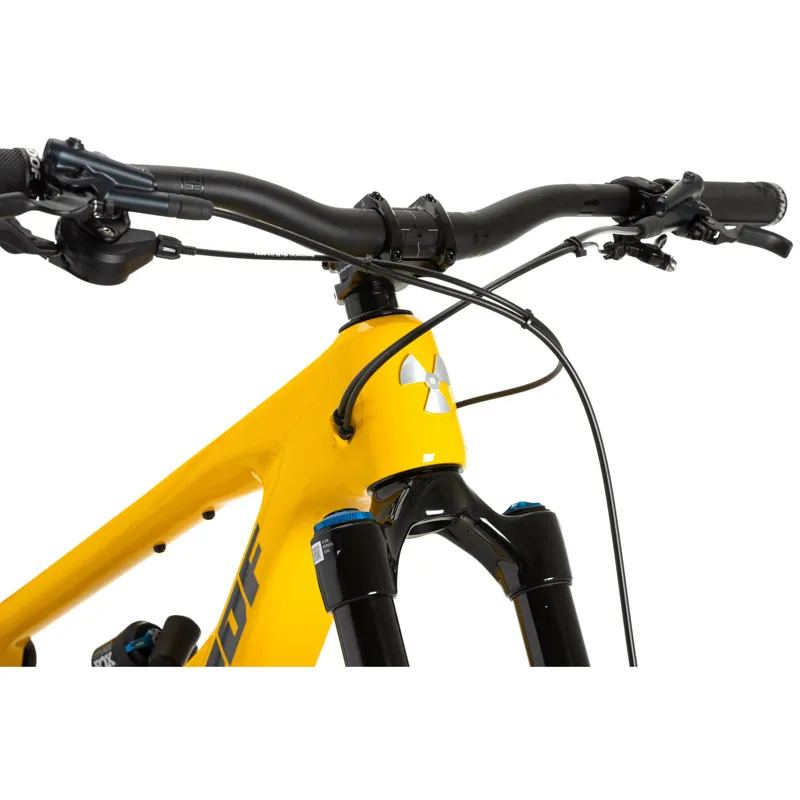 Nukeproof Mega 290 Elite Carbon Mountain Bike 2022 Factory Yellow -4